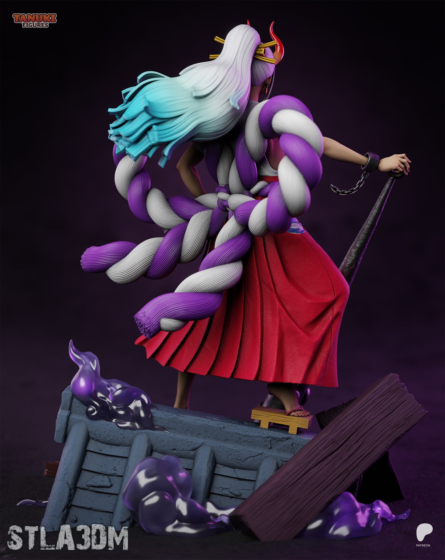 Yamato | One Piece | Fan Art Figure Statue |