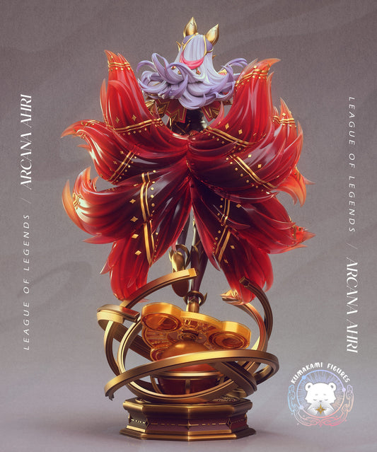 Ahri | League Of Legend | Fan Art Figure Statue |