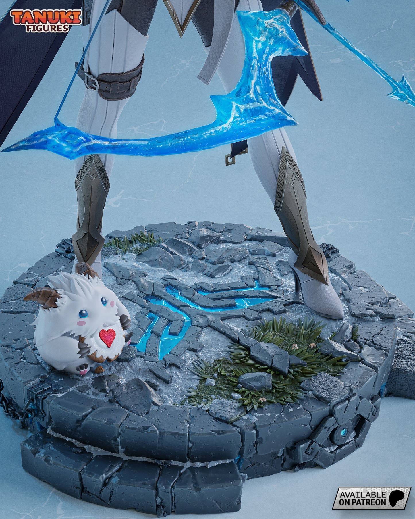 Ashe | League Of Legend | Fan Art Figure Statue |