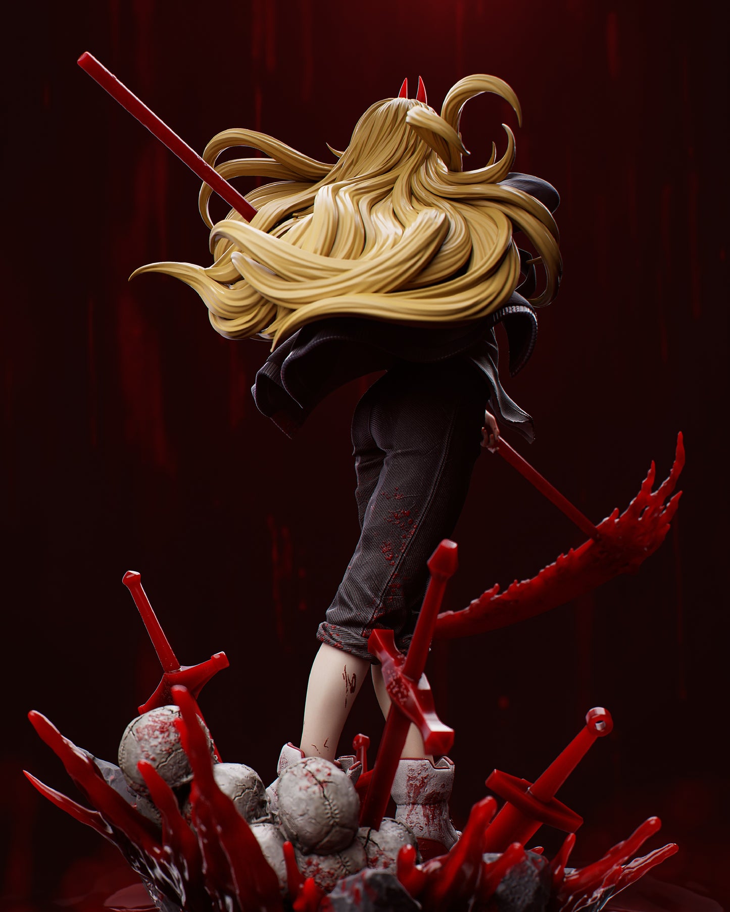 Power- Chainsaw Man - FAN ART FIGURE Statue
