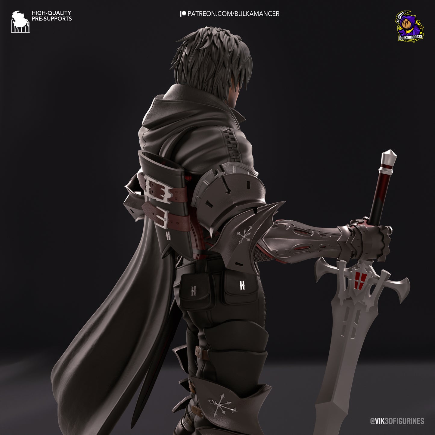 Clive Rosfield | Final Fantasy | Fan Art Figure Statue |
