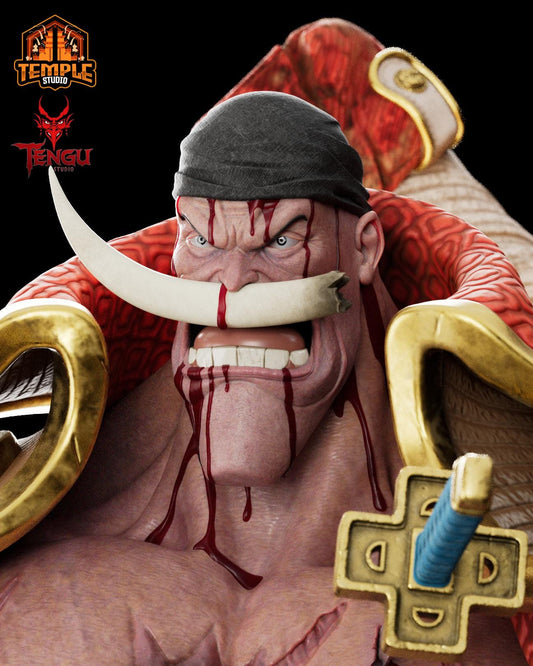 Edward Newgate | White Beard | FAN ART FIGURE | One Piece | Figure Statue 3D Printed | Resin Figure | Hand Painted| Garage Kit
