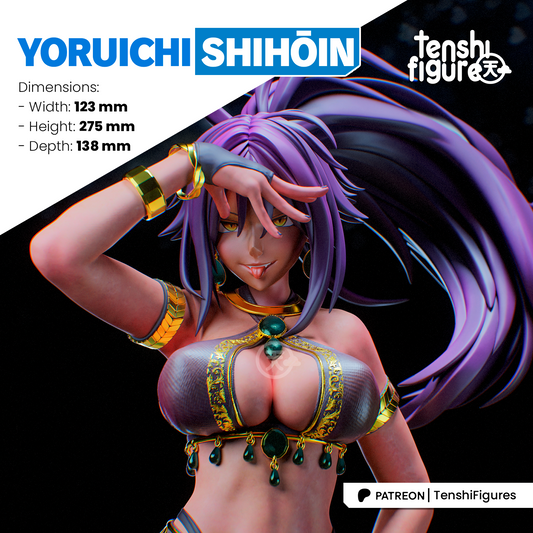 Yoruichi Shihouin | Bleach | 3D Printed | Gift For Gamer | Handmade Gift | Resin Figure | Hand Painted