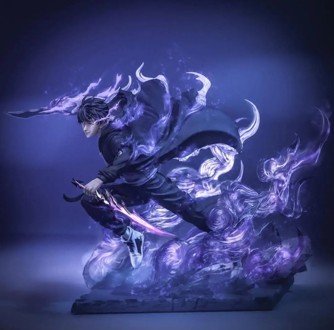 Sung Jin-woo | Solo Leveling | FAN ART FIGURE | 3d Printed Model | Hand painted | Resin Figure|