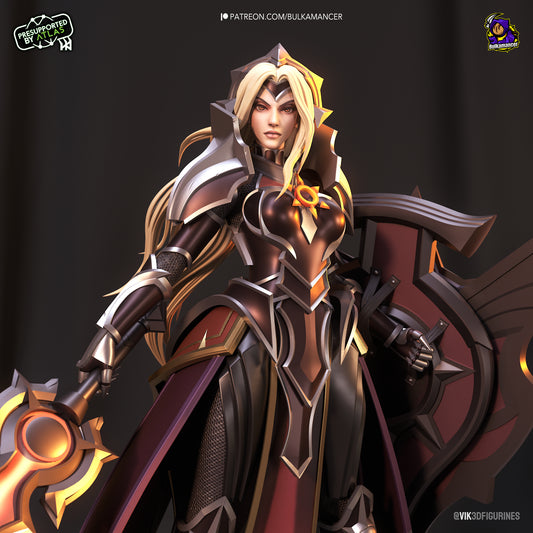 Leona | League Of Legend | Fan Art Figure Statue |