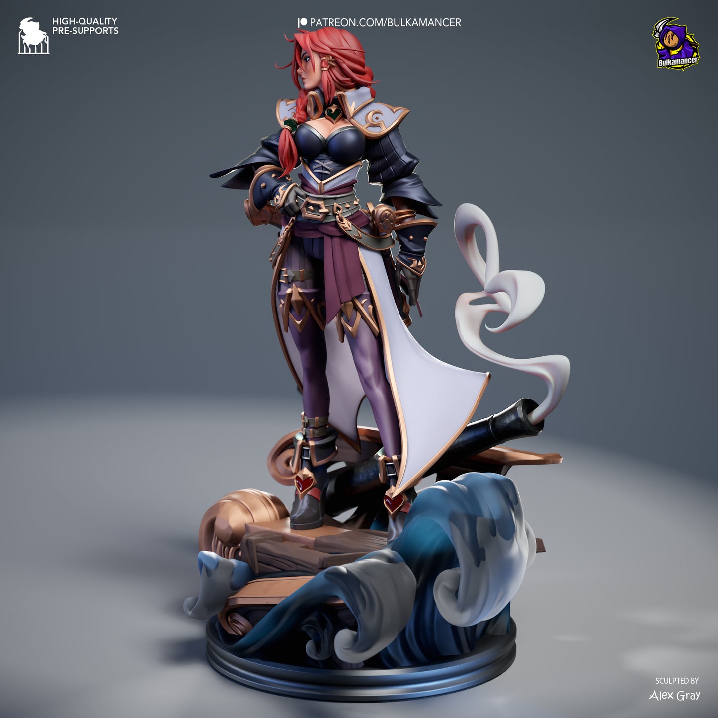 Miss Fortune | League Of Legend | Fan Art Figure Statue |
