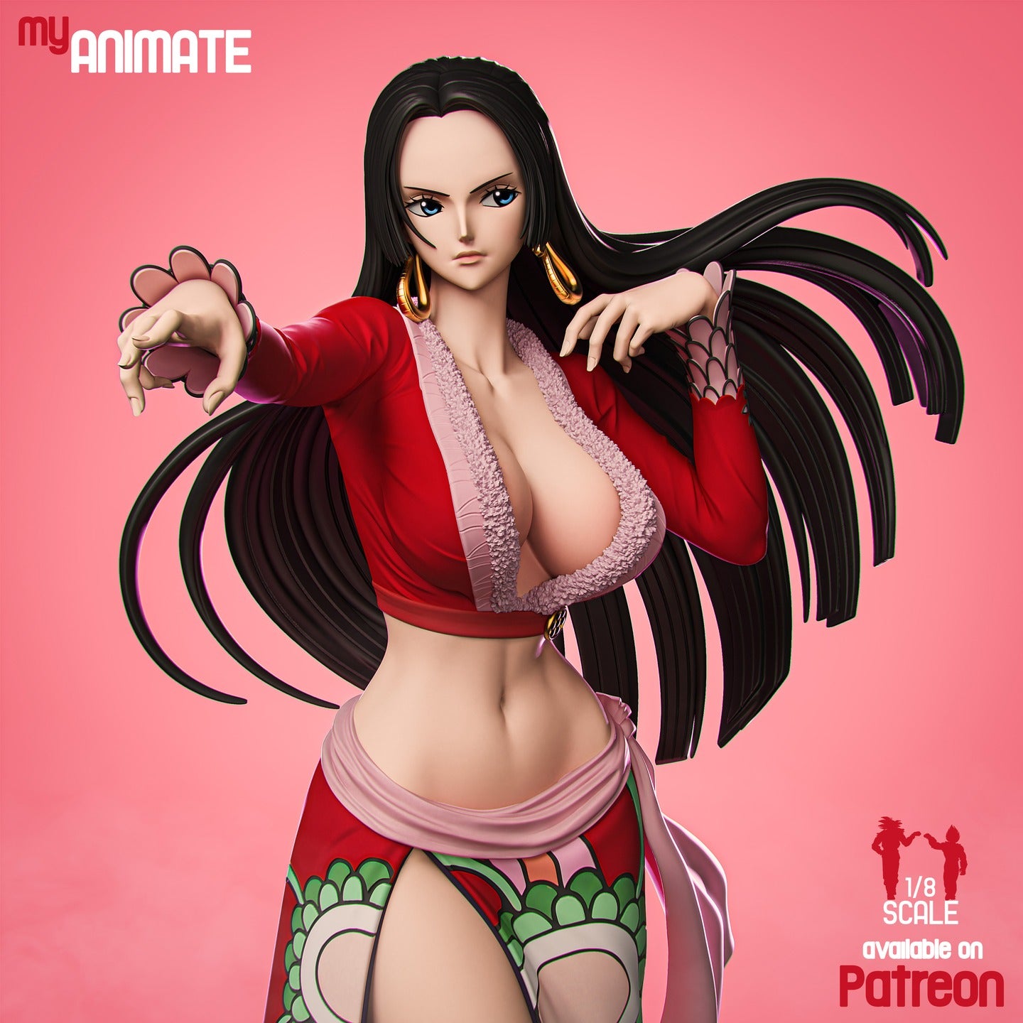 Boa Hancock | One Piece | Fan Art Figure Statue |
