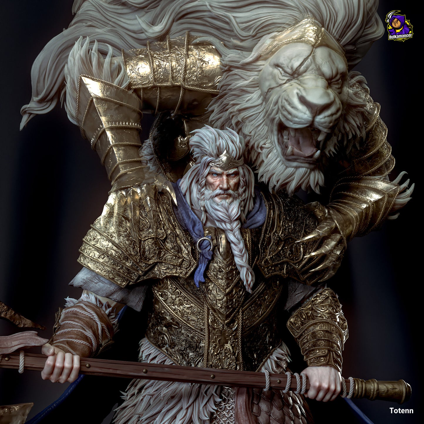 Godfrey | Souls Like | Elden Ring | FAN ART FIGURE Statue