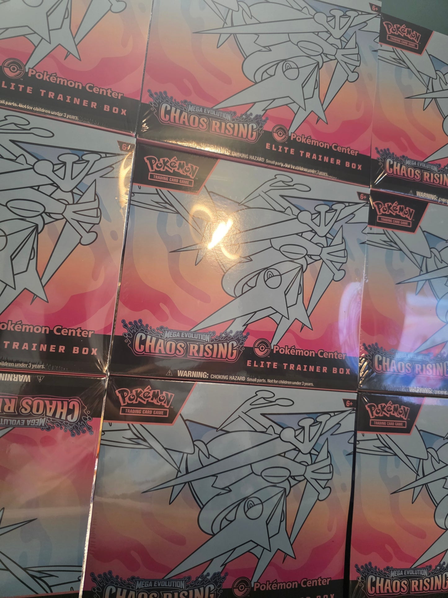 Pokemon Center Chaos Rising ETB - Elite Trainer Box - Sealed - Brand New - World Wide Shipping