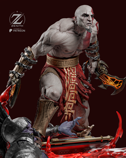 Kratos | God Of War | Fan Art Figure Statue |