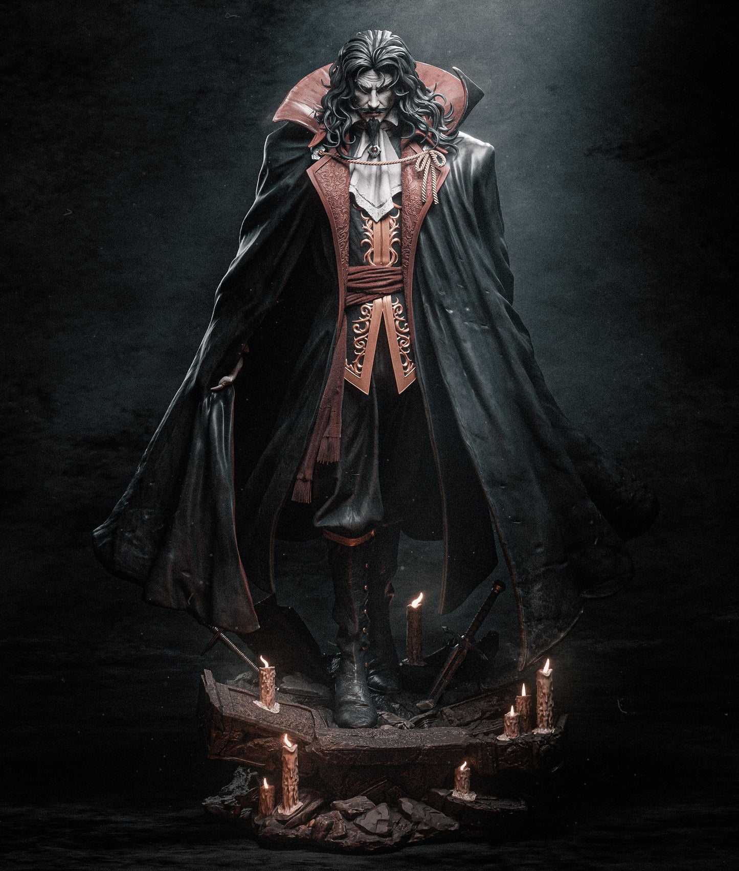 Dracula - Castlevania - FAN ART FIGURE Statue