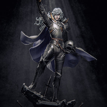 Griffith -Berserk FAN ART FIGURE | 3D Printed | Handmade Gift | Resin Figure | Hand Painted |Garage Kit