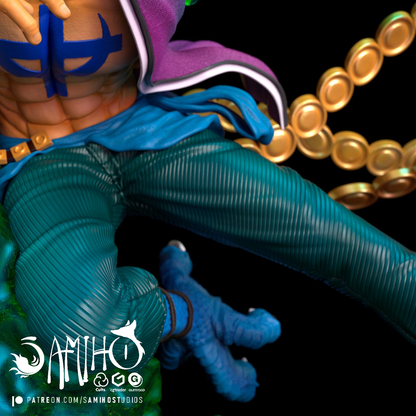 Marco | One Piece | Fan Art Figure Statue |