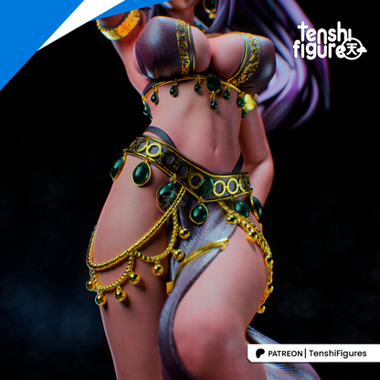 Yoruichi Shihouin | Bleach | 3D Printed | Gift For Gamer | Handmade Gift | Resin Figure | Hand Painted