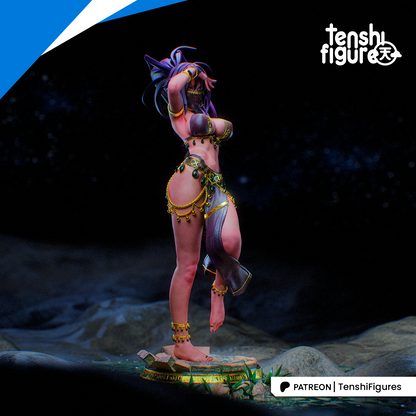 Yoruichi Shihouin | Bleach | 3D Printed | Gift For Gamer | Handmade Gift | Resin Figure | Hand Painted