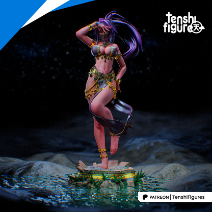 Yoruichi Shihouin | Bleach | 3D Printed | Gift For Gamer | Handmade Gift | Resin Figure | Hand Painted