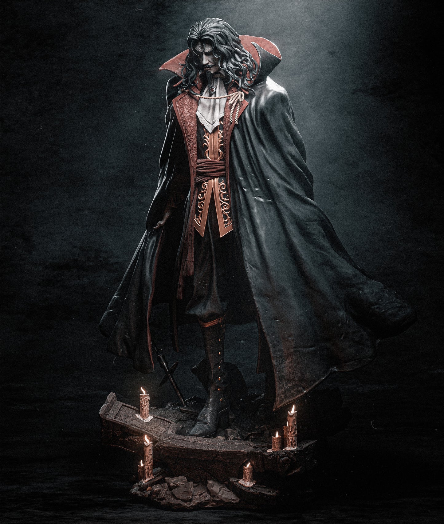 Dracula - Castlevania - FAN ART FIGURE Statue