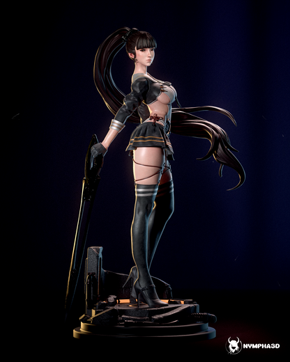 Eve | Stellar Blade | FAN ART FIGURE | 3d Printed Model | Hand painted | Resin Figure|