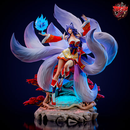 Ahri | League Of Legend | Fan Art Figure Statue |