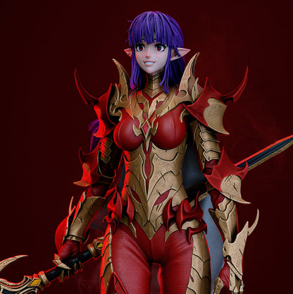 Esil | Solo Leveling | FAN ART FIGURE | 3d Printed Model | Hand painted | Resin Figure|