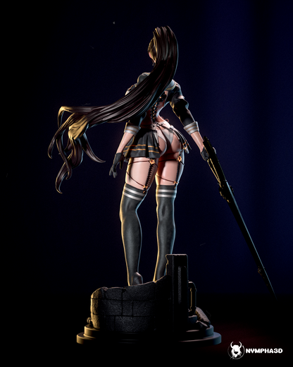 Eve | Stellar Blade | FAN ART FIGURE | 3d Printed Model | Hand painted | Resin Figure|