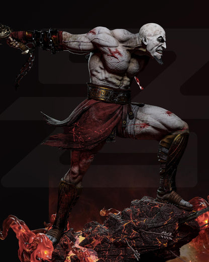 Kratos | God Of War | Fan Art Figure Statue |