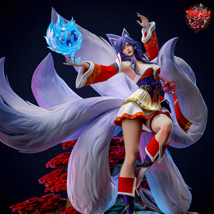 Ahri | League Of Legend | Fan Art Figure Statue |