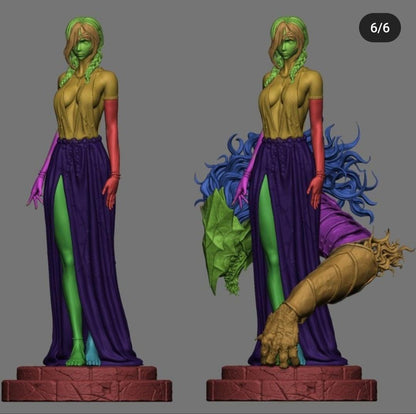 Marika- FAN ART FIGURE Statue 3D Printed | Gift For Gamer | Handmade Gift | Resin Figure | Hand Painted