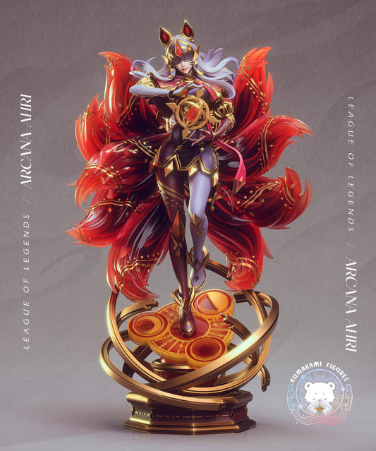 Ahri | League Of Legend | Fan Art Figure Statue |