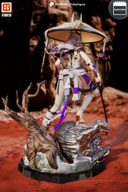 Scarlet | Stellar Blade | FAN ART FIGURE | 3d Printed Model | Hand painted | Resin Figure|