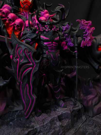 Solo leveling sung jin woo and igris figure FAN ART FIGURE | 3d Printed Model| Gift For Gamer | Handmade Gift | Resin Figure | Hand Painted