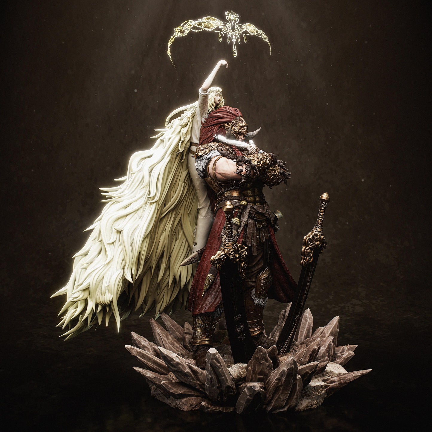 Radahn and Miquella | Souls Like | Elden Ring | FAN ART FIGURE Statue