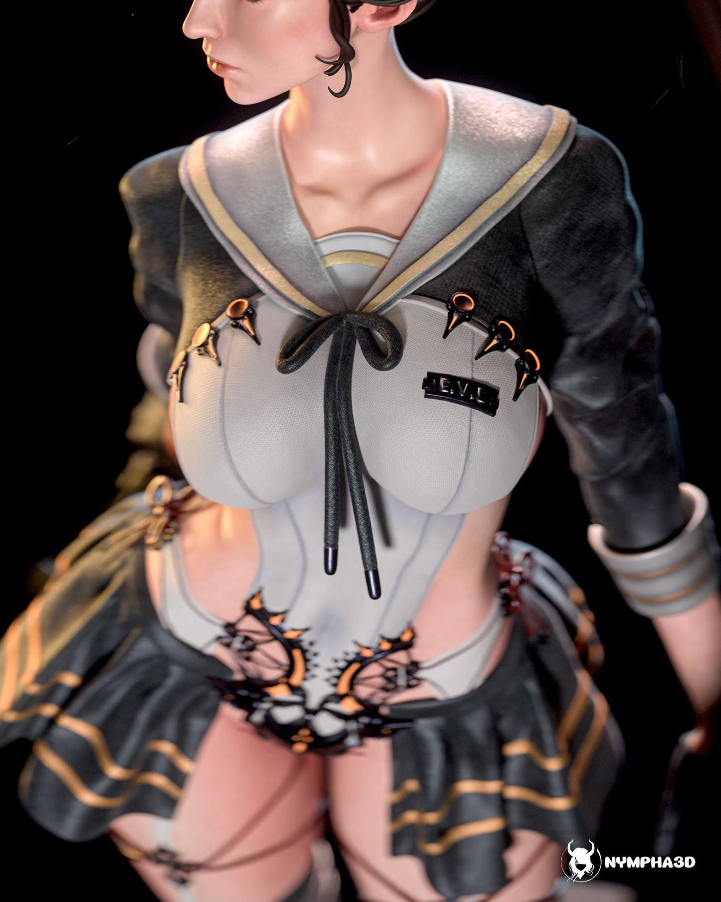 Eve | Stellar Blade | FAN ART FIGURE | 3d Printed Model | Hand painted | Resin Figure|