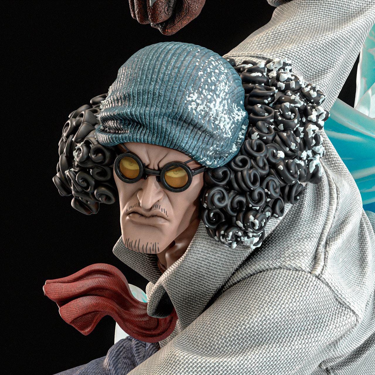 Kuzan Aokiji | FAN ART FIGURE| One Piece | Figure Statue 3D Printed  | Handmade Gift | Resin Figure | Hand Painted| Garage Kit
