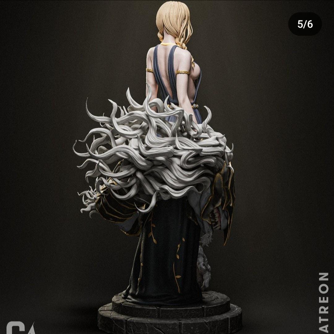 Marika- FAN ART FIGURE Statue 3D Printed | Gift For Gamer | Handmade Gift | Resin Figure | Hand Painted