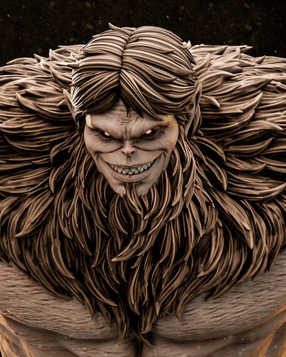 Beast Titan Attack on Titan FAN ART FIGURE | 3D Printed | Handmade Gift | Resin Figure | Hand Painted |Garage Kit