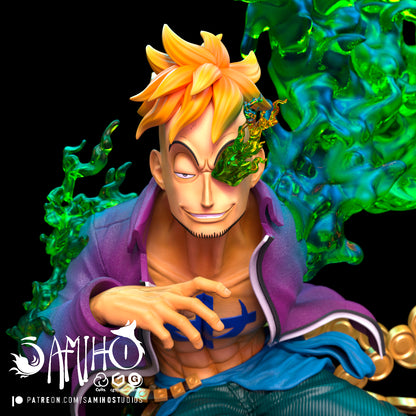 Marco | One Piece | Fan Art Figure Statue |