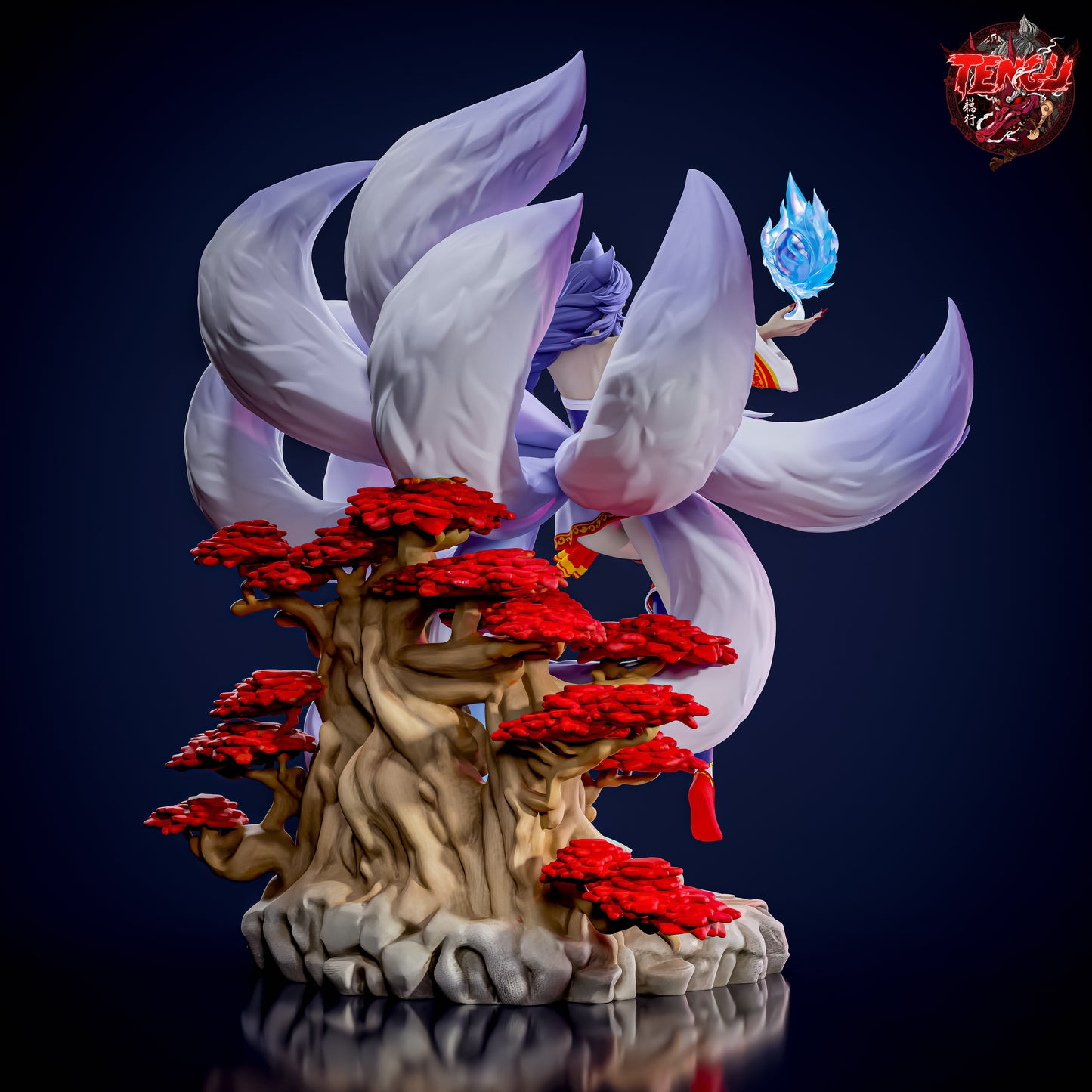 Ahri | League Of Legend | Fan Art Figure Statue |