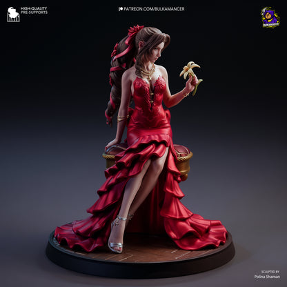 Aerith Gainsborough | Final Fantasy | Fan Art Figure Statue |