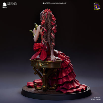 Aerith Gainsborough | Final Fantasy | Fan Art Figure Statue |