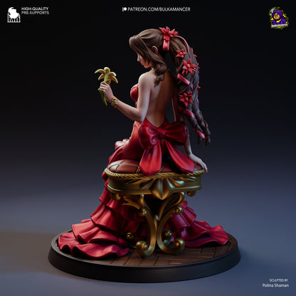 Aerith Gainsborough | Final Fantasy | Fan Art Figure Statue |