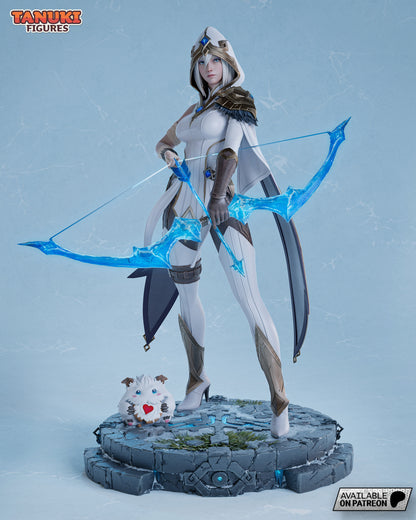 Ashe | League Of Legend | Fan Art Figure Statue |