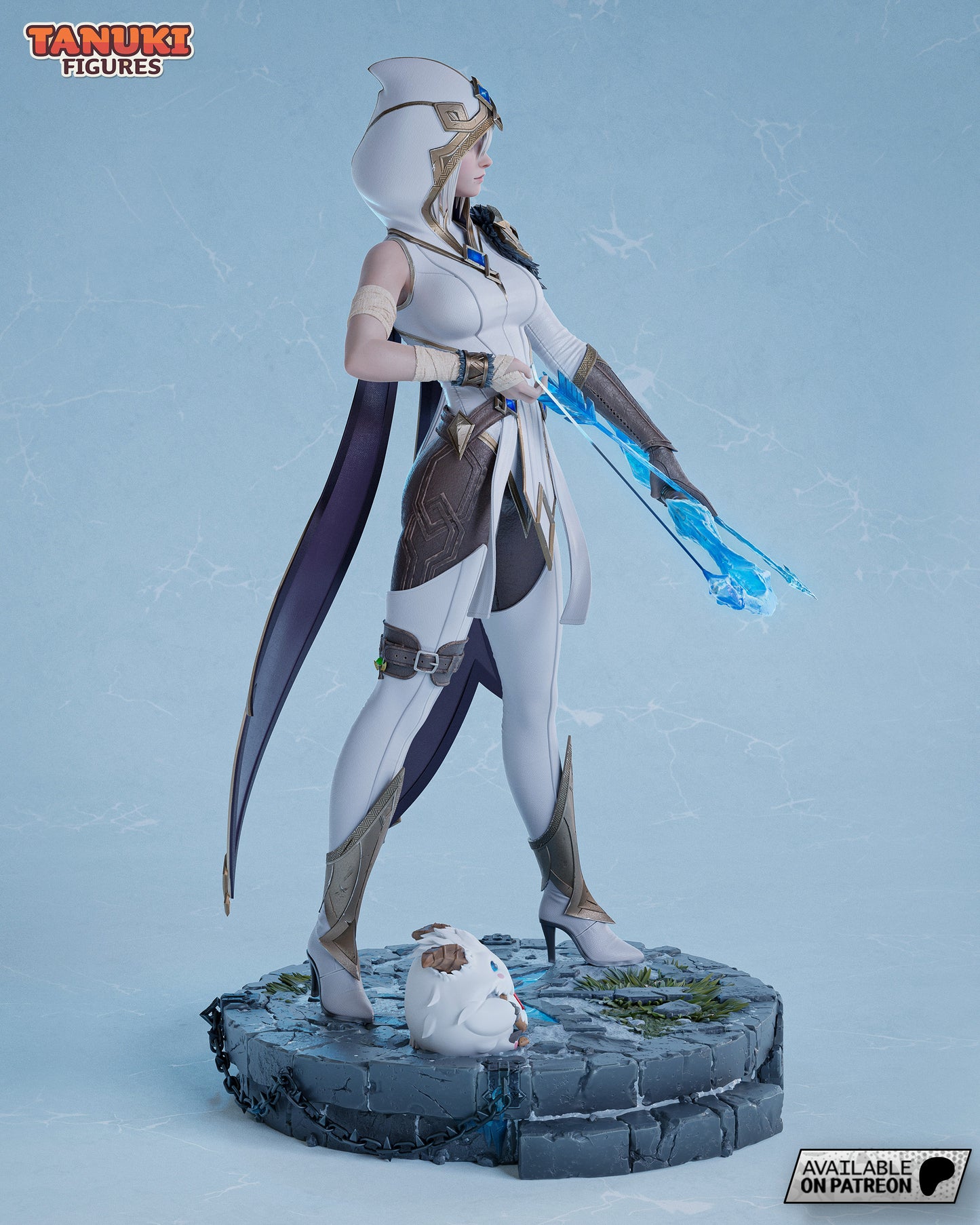 Ashe | League Of Legend | Fan Art Figure Statue |