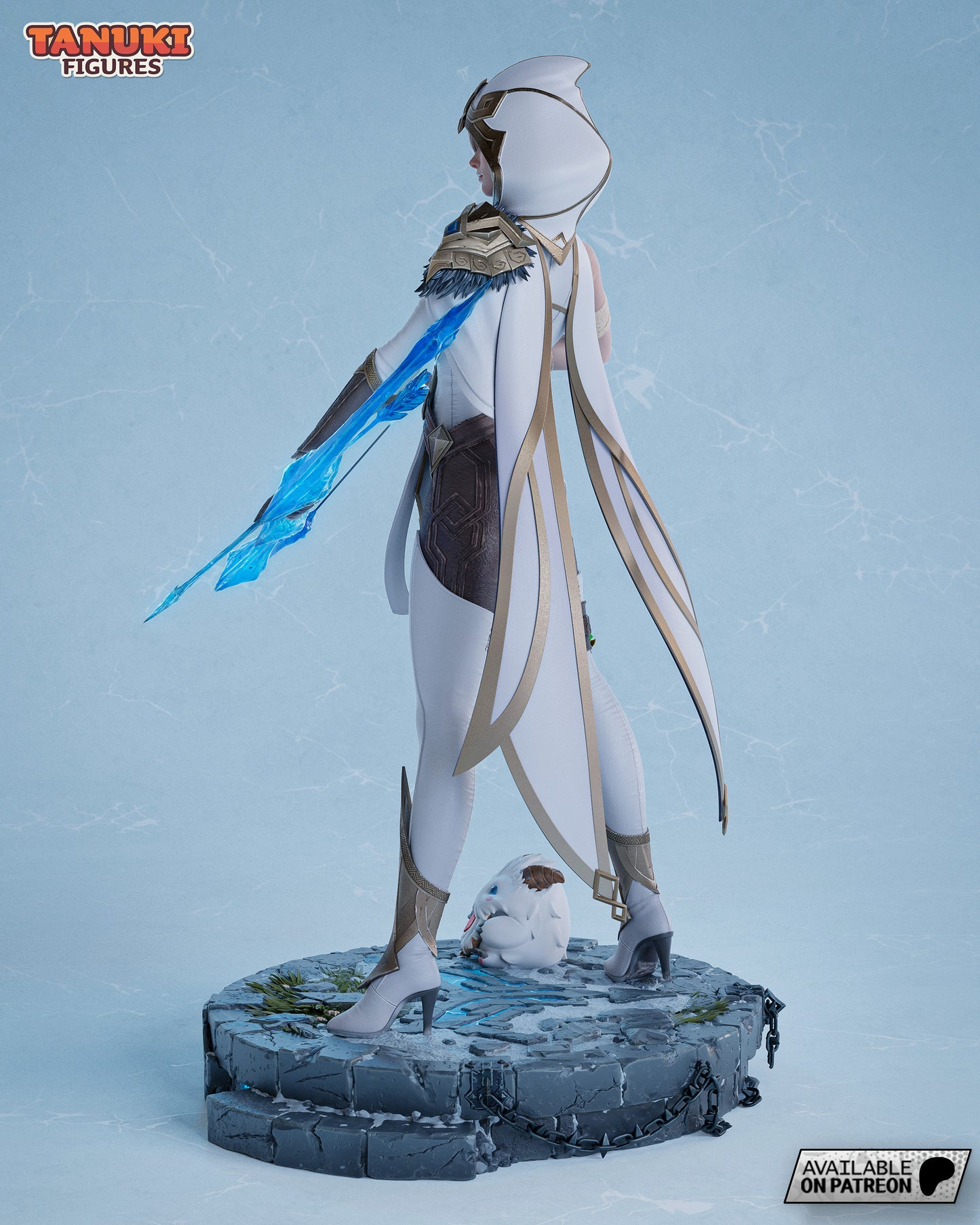 Ashe | League Of Legend | Fan Art Figure Statue |