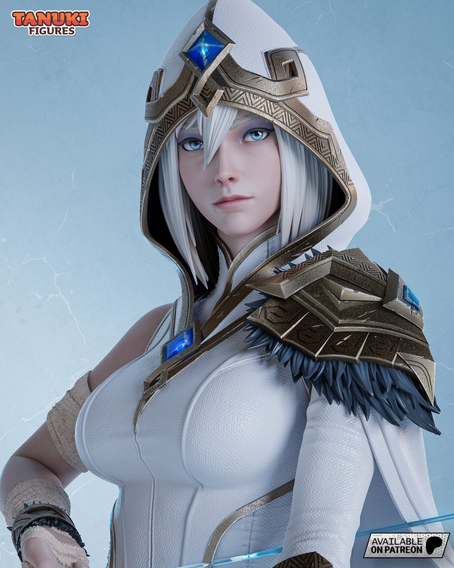 Ashe | League Of Legend | Fan Art Figure Statue |
