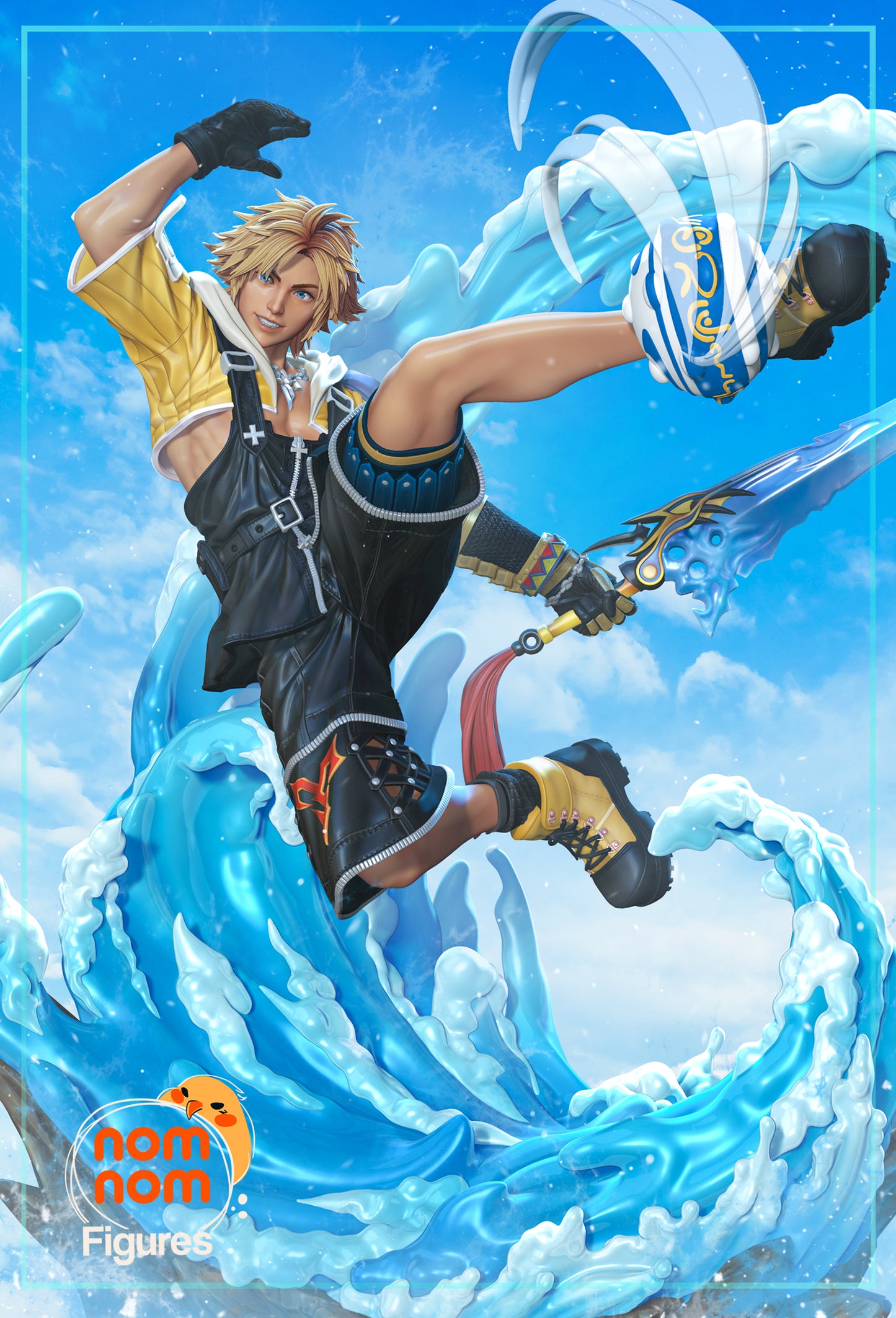 Tidus | Final Fantasy | Fan Art Figure Statue |