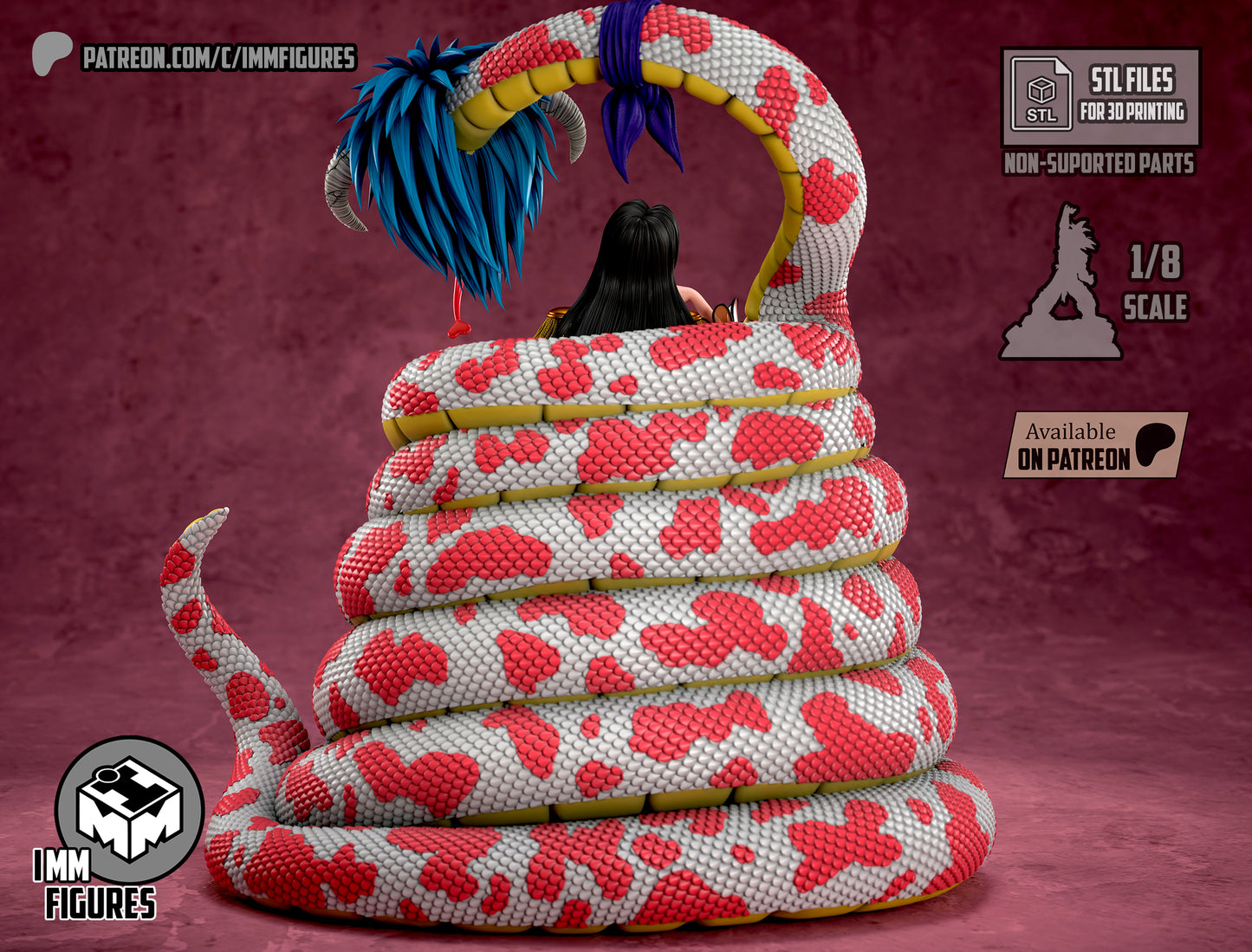 Boa Hancock | One Piece | Fan Art Figure Statue |