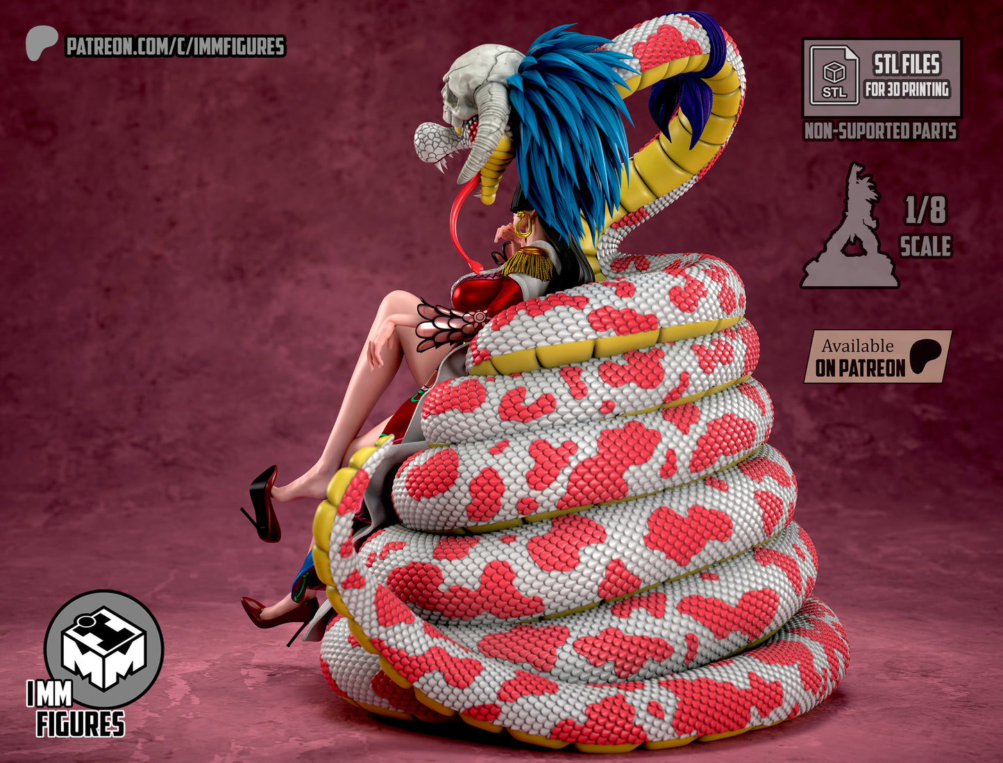 Boa Hancock | One Piece | Fan Art Figure Statue |