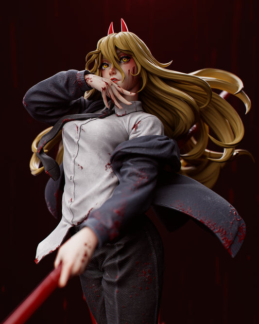 Power- Chainsaw Man - FAN ART FIGURE Statue