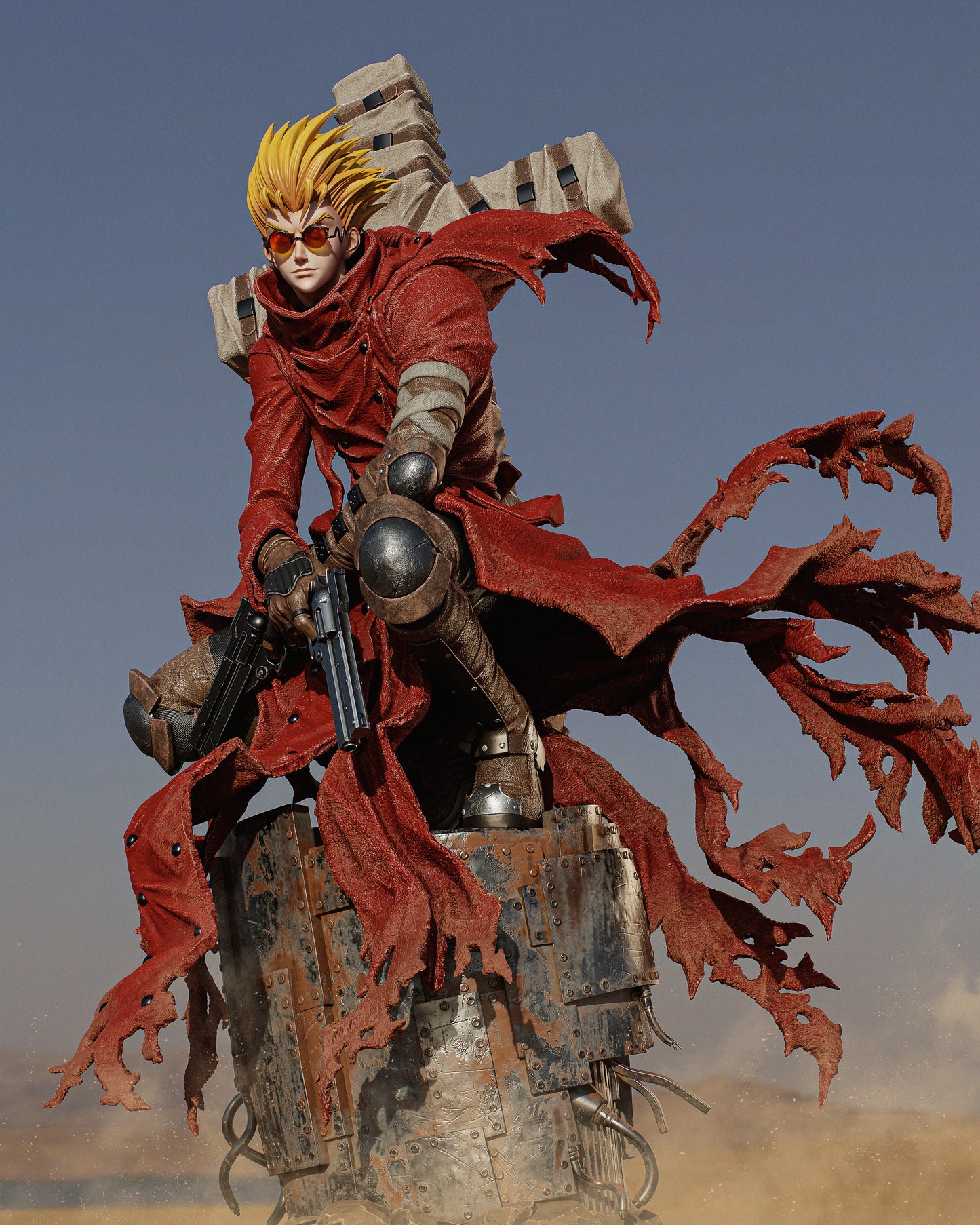Vash Stampede  | Trigun | FAN ART FIGURE Statue |